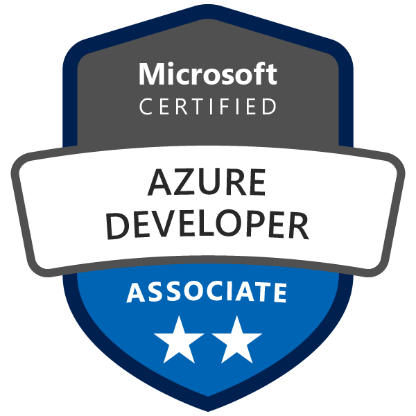 Bild: Badge Microsoft Azure Developer