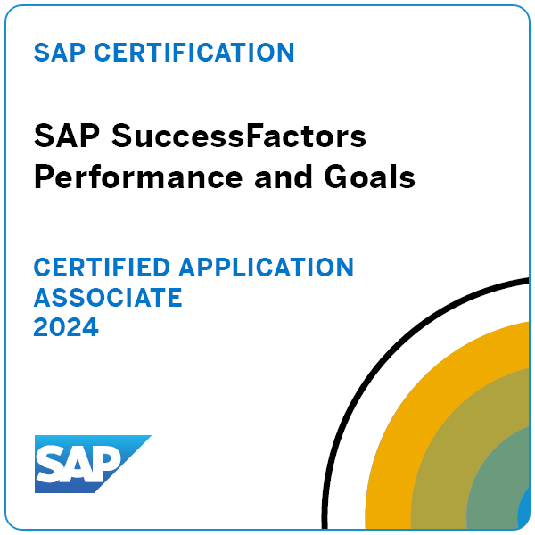 Bild: Badge SAP Performance and Goals