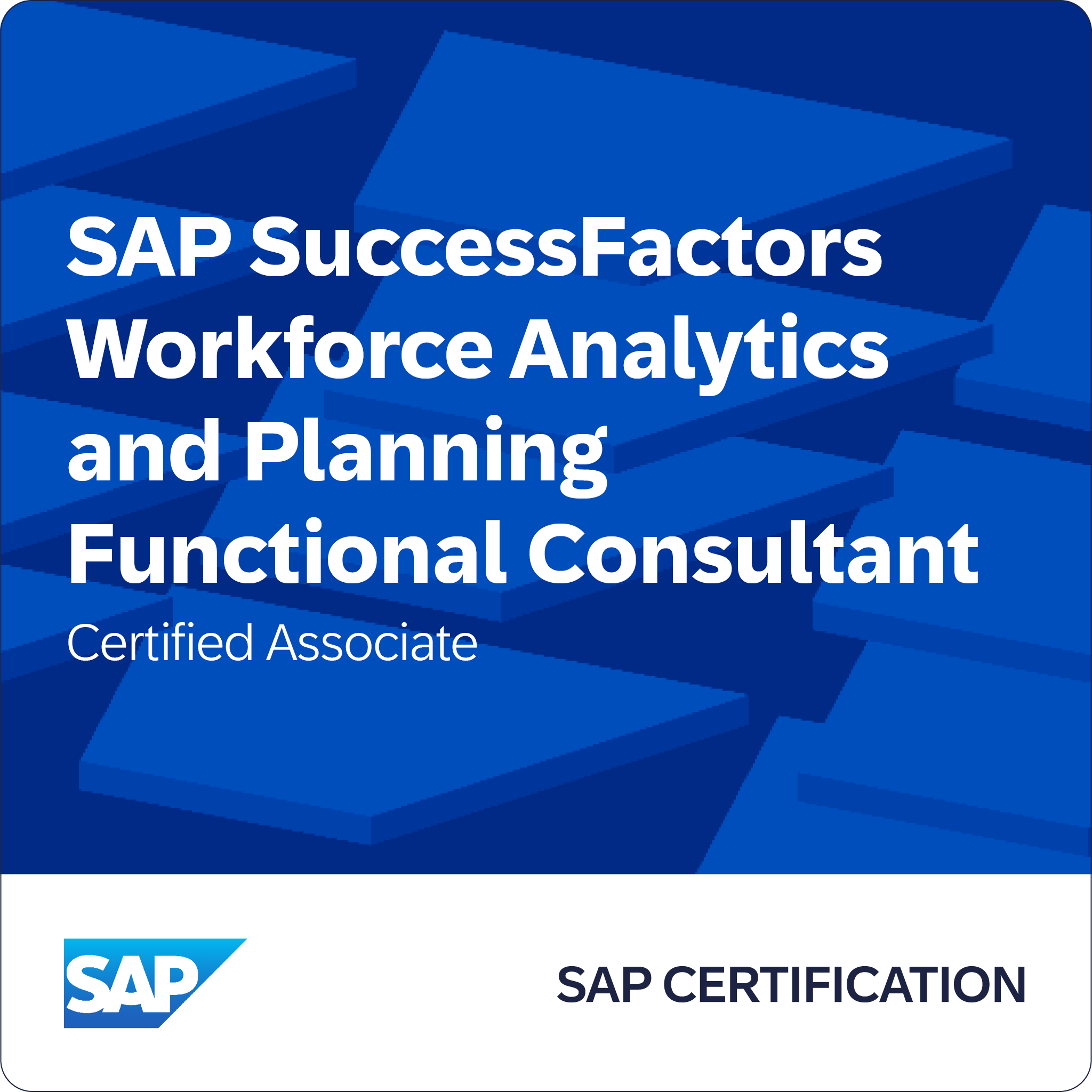 Bild: Badge SAP Workforce Analytics and Planning (Functional)