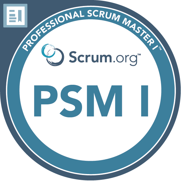 Bild: Badge ScrumOrg Professional Scrum Master