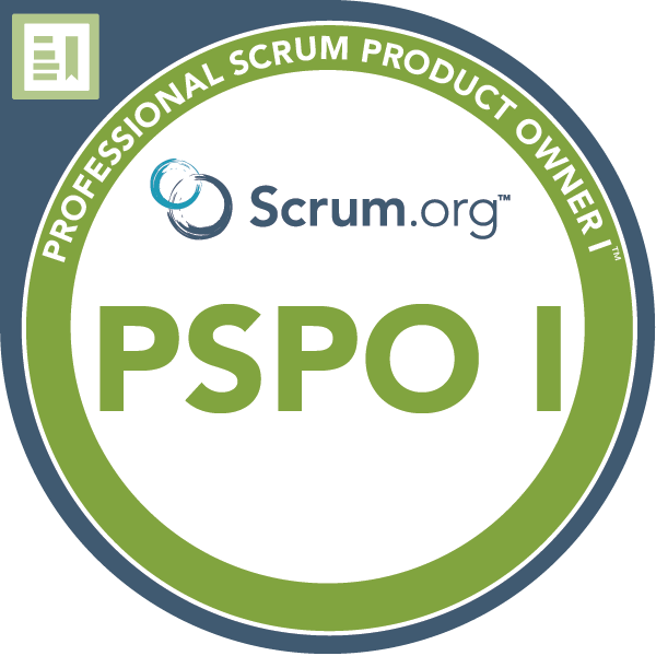 Bild: Badge ScrumOrg Professional Scrum Product Owner